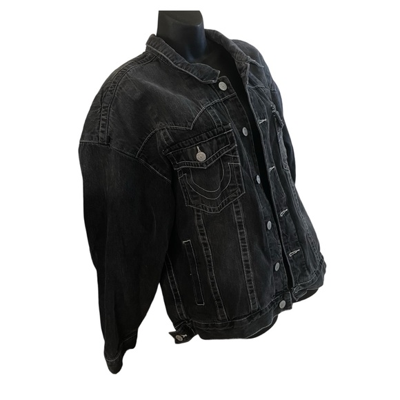 True Religion Jimmy Relaxed Denim Jacket - Picture 3 of 6